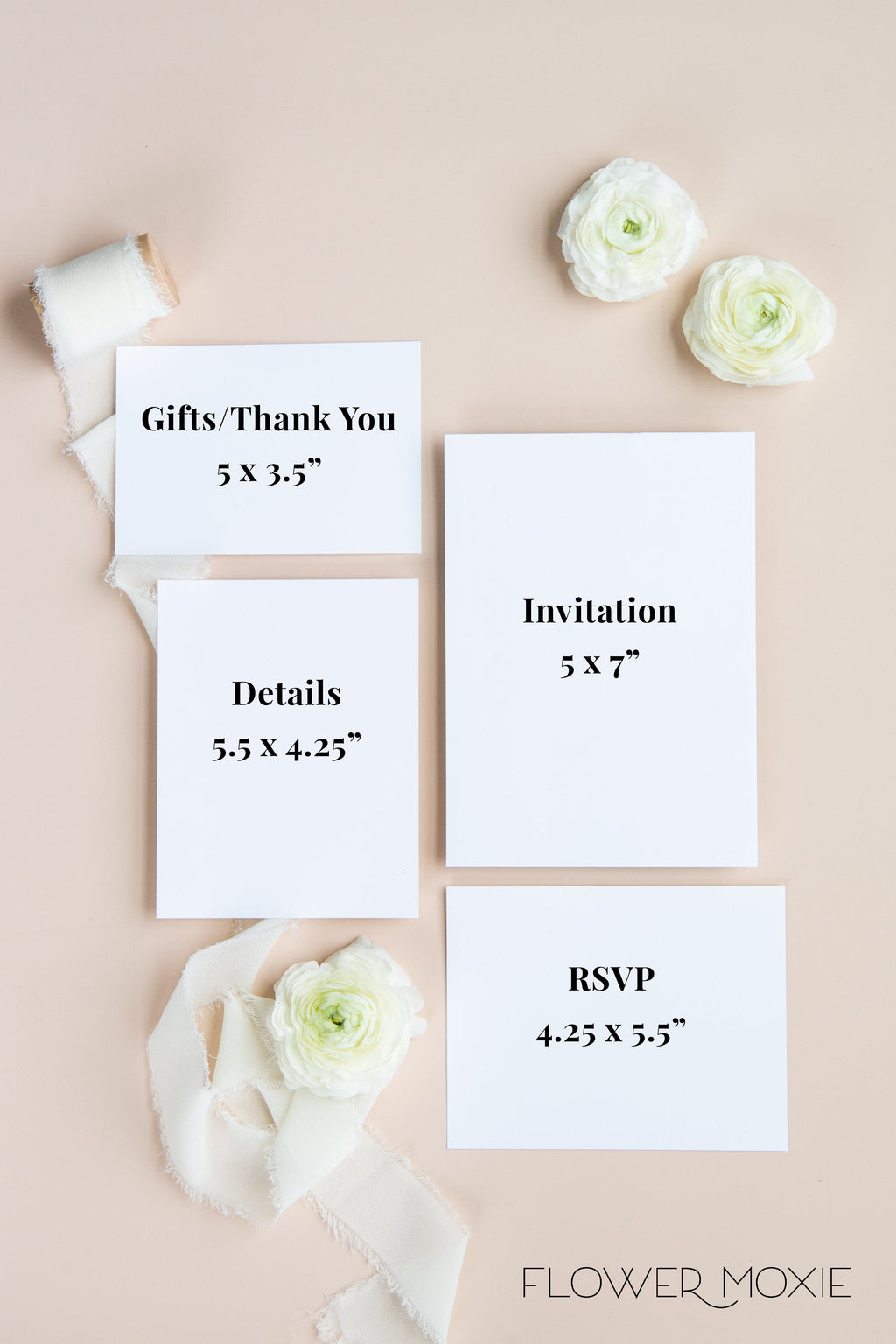 Classic Hydrangea Invitation Suite Template - 030