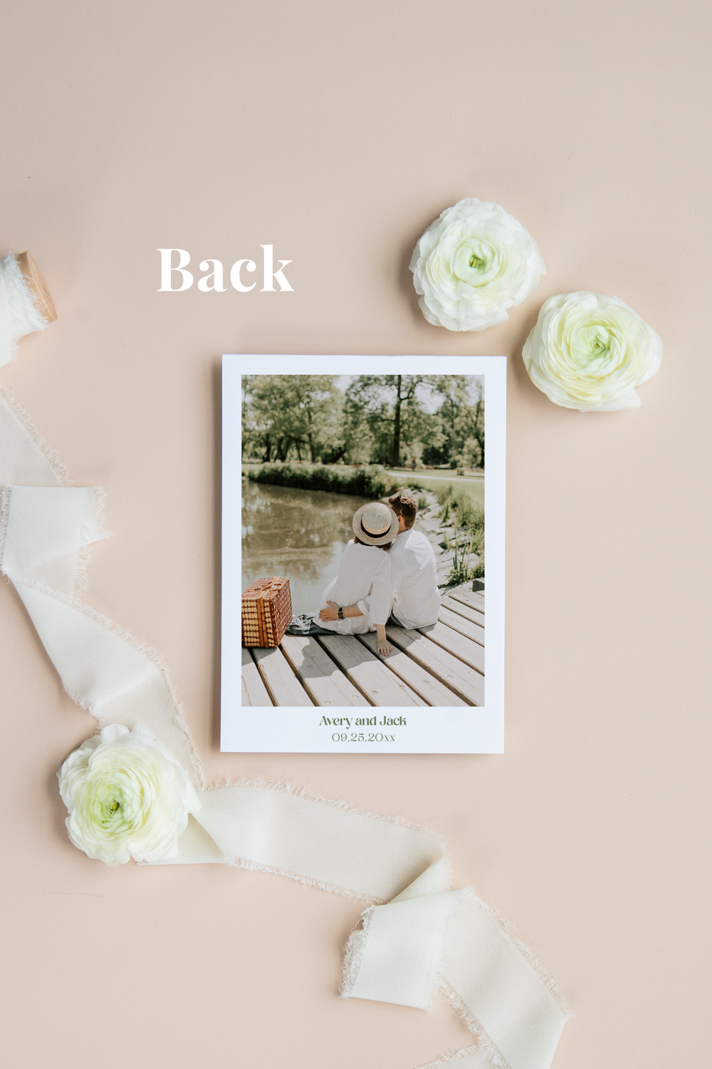 Classic Hydrangea Invitation Suite Template - 030